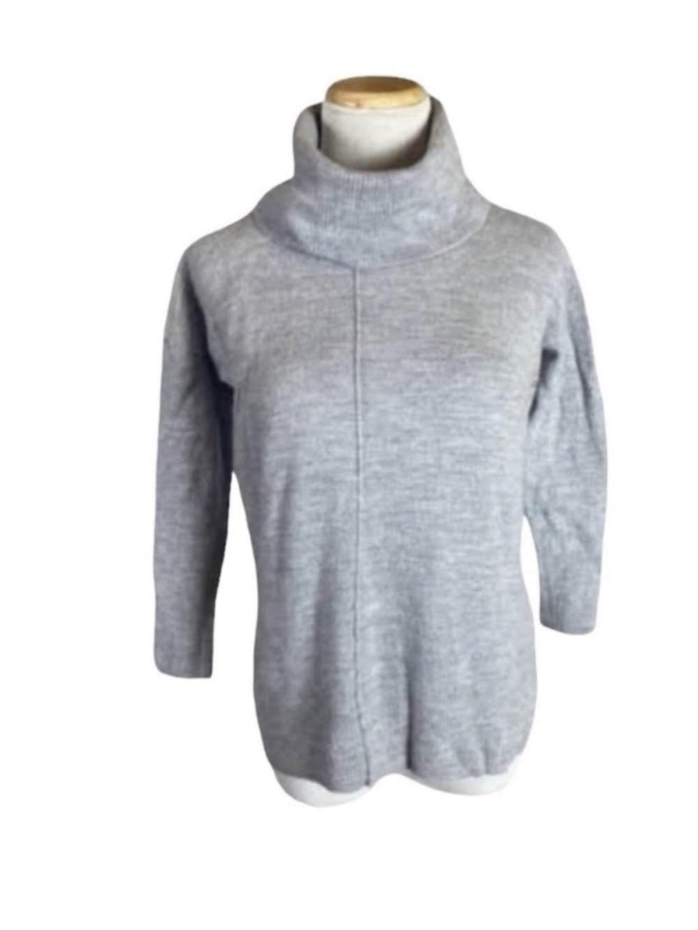 Max Studio Merino Turtleneck Sweater Large